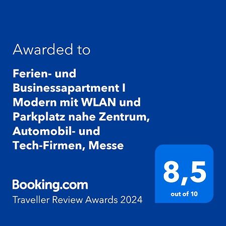 Ferien- Und Businessapartment I Modern Mit Wlan Und Parkplatz Nahe Zentrum, Automobil- Und Tech-Firmen, Messe Renningen Zewnętrze zdjęcie